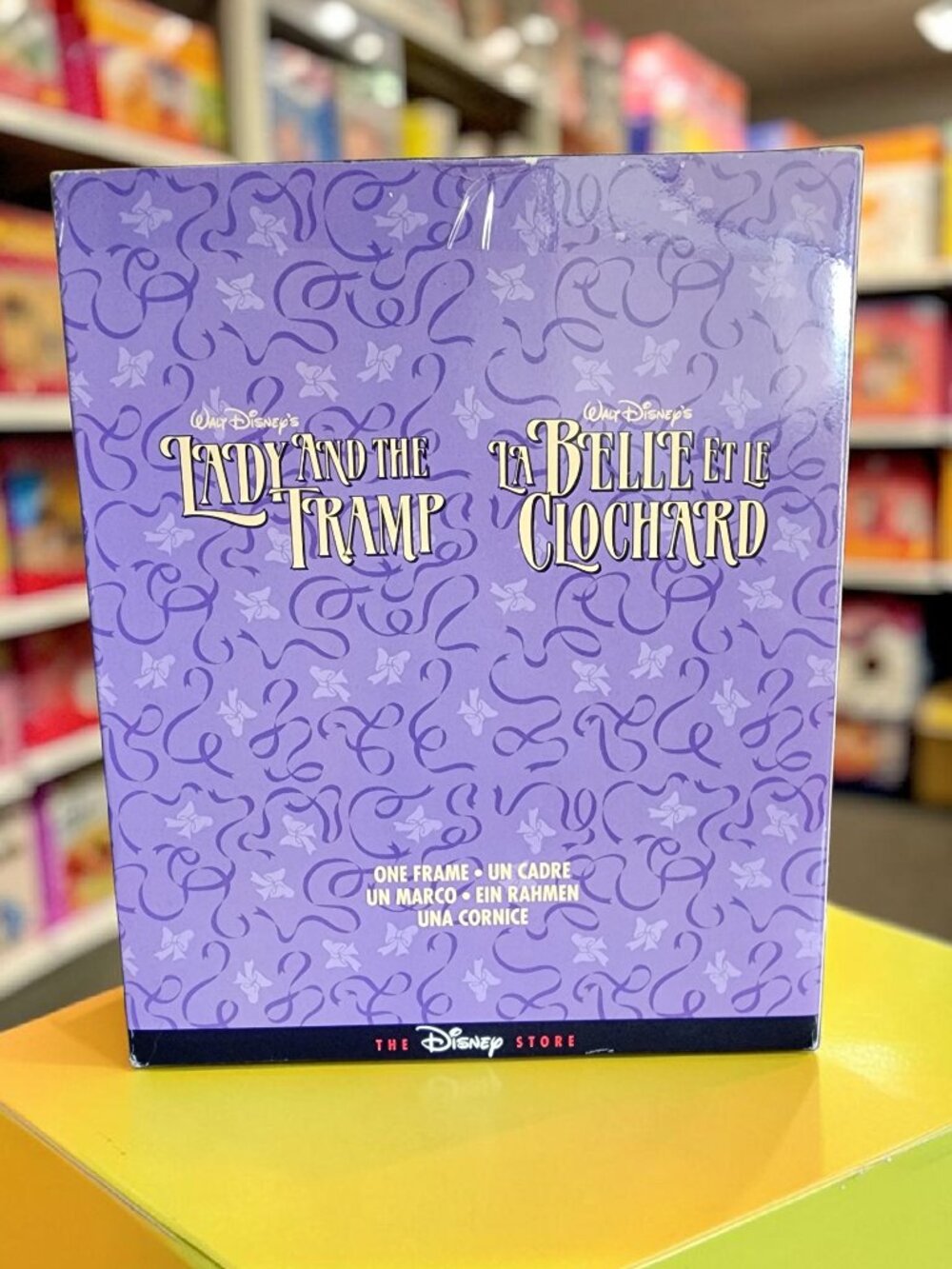 Disney Lady and the Tramp Collectible Frame – Brand New in Box